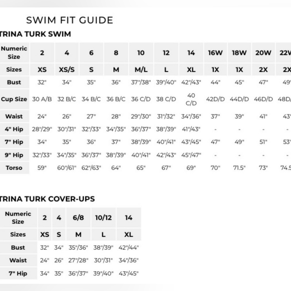 TRINA TURK Vivid Vista Ruffle One Piece Swimsuit NWT (Reg. $162) Sz 14 - Picture 7 of 8